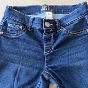 Justice size 12 Mid Rise Jeggings